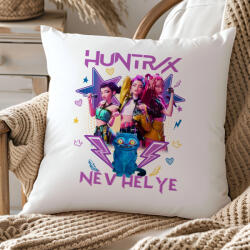 Deconline Crafts Egyedi neves KPOP "Démonadászok" "Hunter" párnahuzat személyre szabható 40 cm (DO59425-PILLOW)
