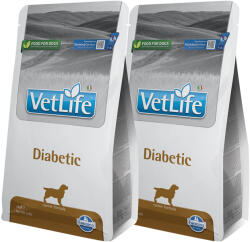 Vet Life Vet Life Natural Diet Dog Diabetic 2x2kg