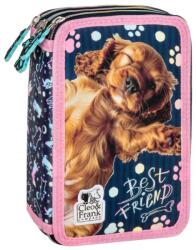 DERFORM Háromemeletes tolltartó felszereléssel lányoknak, babydog, Best Friend, kiskutyás