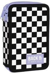 DERFORM BackUP kétemeletes tolltartó lányoknak, felszereléssel, pepita fantasy