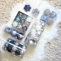  Jégvarázs karácsonyfadísz szett