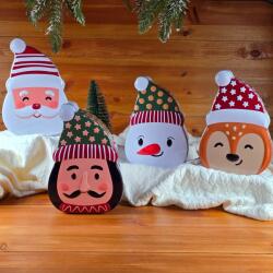  Karácsonyi fémdobozok - Mikulás