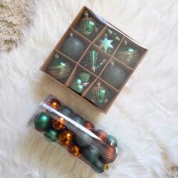  Fenyő karácsonyfadísz szett