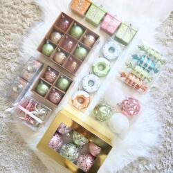  Cukorka karácsonyfadísz szett