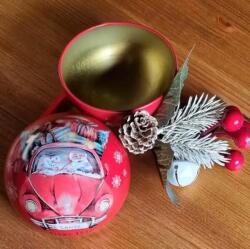  Szétnyitható Fém gömb - Zöld