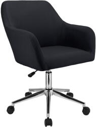 Klubfotel Irodai forgószék - fotel KRIS - fekete