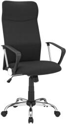 Klubfotel Irodai forgószék szövet huzattal - fekete