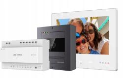 Hikvision DS-KIS704EY/ALUMINUM Hikvision Videó Kaputelefon Szett 2 eres (DS-KIS704EY/ALUMINUM)