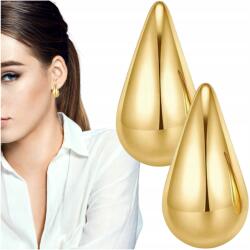 Modeus Fülbevaló geometrikus arany könnycsepp csepp nagy stift