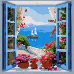 Ideyka Festmény számok szerint Tengeri tájkép 40x40cm (KHO2778)