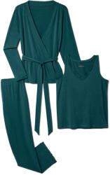 Tchibo - 3 részes pizsama - nő - méret XL 48/50 - kék