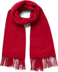 Tchibo - Szövött sál rojtokkal - piros
