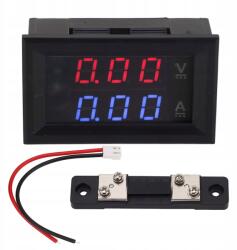 Panel Modul 2in1 Voltmérő Ampermérő DC 100V 50A (1021230112912)