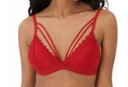 sinsay Piros Csipkés Melltartó Háromszög Alakú Melltartó Pántos L