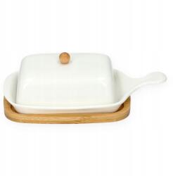 Homla Fincan kerámia vajtartó bambusz talppal Homla (161312)