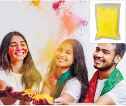 Fiestas Guirca Fesztivál por, Holi Heart, sárga, 200 gr