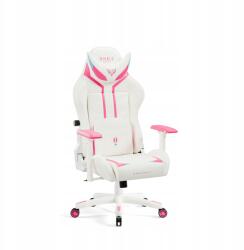 Diablo Chairs Kis Kényelmes Gamer Szék Diablo X-Ray 2.0 Small Size Fehér-rózsaszín (1741)