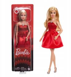 Barbie Mattel 80. évfordulós rubinvörös ünnepség szőke divat baba Wc (JGD25)