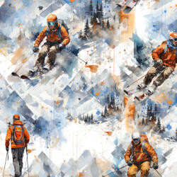 Takoy Téli softshell ekrü színű sherpa (báránybunda) anyaggal prémium 20000 / 10000 hegyi síelő