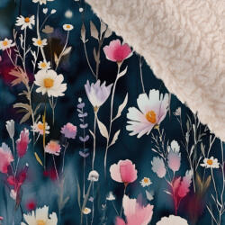 Takoy Téli softshell báránybundával real Diana II. - az anyag hosszában nyomtatott minta