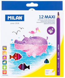 MILAN Színes ceruza Milan 12 darabos Maxi - 722612