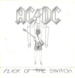 AC/DC Flick Of The Switch - bakelitfutar - 7 890 Ft