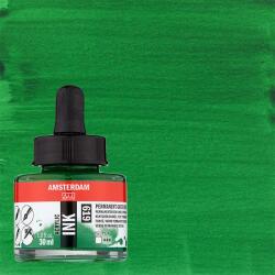 Royal Talens Amsterdam akriltinta, 30 ml - 619, permanent green deep