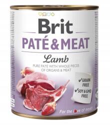 Brit Pástétom és Hús bárányhússal nedves kutyatáp 800 g