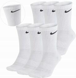 Nike Everyday Dri-Fit zokni fehér 34-38-es méret 3 pár (SX4508 100 + SX4508 100)