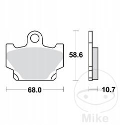 EBC Trw MCB524 első fékbetét