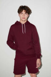 American Apparel AAMT498 unisex kapucnis pulóver American Apparel, Peppered Cranberry-XL (aamt498ppcr)