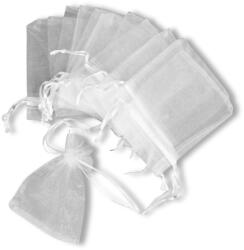  Organza tasak fehér 12db/cs - papelito