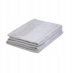 Homla Maiara pamut törölköző szürke dekoratív varrással 50x90 cm Homla (231795)