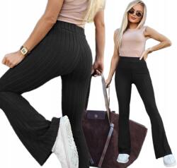 Awanti Fedő puha bordázott Lábszármelegítő Leggings női harang 40 42 Izolda