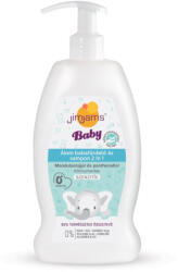  JimJams Babafürdető Álom babafürdető és sampon 2 in 1, pumpás (400 ml/db) - babybear