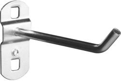  Tesda ESD perforált falhoz szerszámtartó kampó, ferde véggel, 100 mm