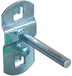  Tesda ESD perforált falhoz szerszámtartó kampó, egyenes véggel, 50 mm