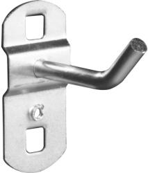  Tesda ESD perforált falhoz szerszámtartó kampó, ferde véggel, 50 mm