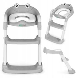 Ecotoys Wc-ülőke Létrával Gyerekeknek Szürke Ecotoys (PP8001-GY)
