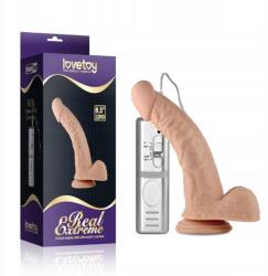 Lovetoy 8, 5"-es extrém vibrációs Dildó hús (6970260902021)