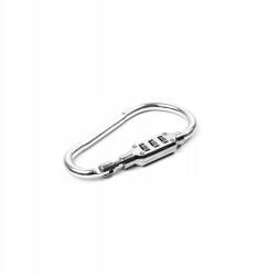 Aga Karabina kódzárral 12, 1x6, 7 cm Ezüst (DS4551-SIL)