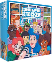 Shelfie Stacker társasjáték, angol nyelvű - tarsas