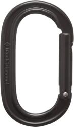 Black Diamond Karabína OVAL KEYLOCK - fekete (BD210083)