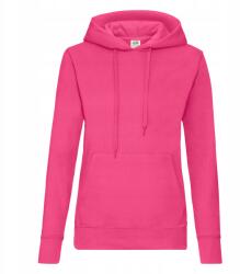 Fruit of the Loom Női kapucnis pulóver Hooded Sweat Fuchsia méret L (620380_57)