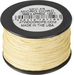 OSTATNÉ ATWOOD ROPE MFG Micro Cord 1, 18mm x 125ft - sárga (CD-MK1-NL-26)