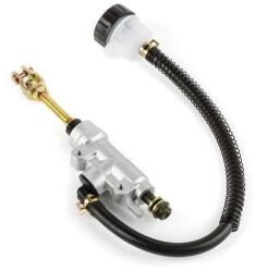 Motoforce Főfékhenger hátsó Aprilia RX, SX, Derbi Senda, Gilera RCR, SMT ezüst (fékolajtartállyal) Motoforce