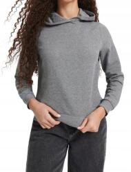 sinsay Szürke Pamut Klasszikus Kapucnis Pulóver Hosszú Ujjú Oversize Xs