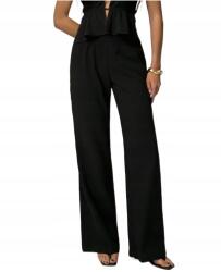 Shein Fekete Casual Nadrág, egyenes, alacsony derék, Size S