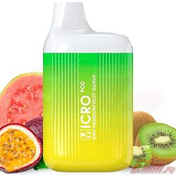 Micro Pod Tigara Kiwi Passionfruit Guava Micro Pod 2ml 600 puffuri 20mg Puff Bar (6975361055133)