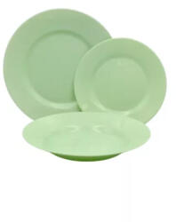 Luminarc Set veselă PLUMI 18 piese - Paradise Green Serviciu de masa
